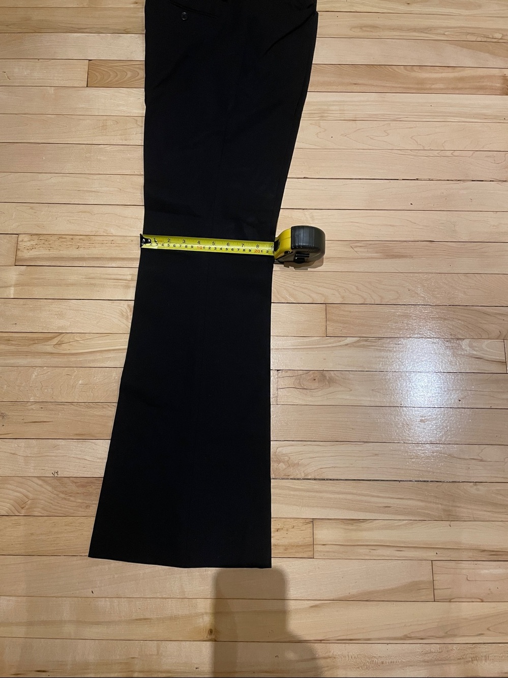 Theory Women's Straight Leg Pants in Black Size 8 - Picture 8 of 9